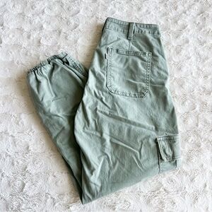 Levis Cargo Pants Womens 30 (Fits 31x25) Green Sea Foam Loose High Waist Skater